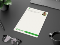 Schreibblock green+blue, A5, 50 Blatt