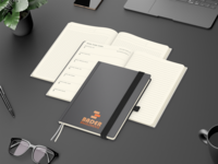 Vision-Hybrid A5 Creme Bestseller inkl. Siebdruck-