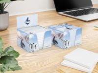 Pop-Up-Box Individuell 72 x 72 mm, 500 Blatt