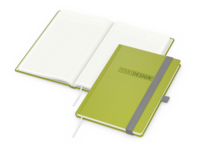 Organic-Book green+blue inkl. Blindprägung