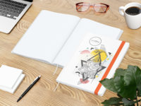 Match-Book Natura Bestseller, A4, Punktraster, Whi