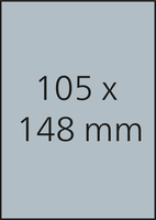 Schreibblock A6 Bestseller, 50 Blatt