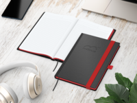 Color-Book Bestseller inkl. Prägung A5, rot