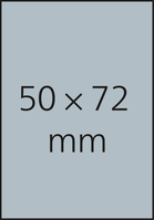 Basic 50 x 72 green+blue, 50 Blatt