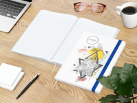 Match-Book White Bestseller Natura individuell A4,