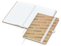Match-Book White Bestseller Natura braun A5, weiß