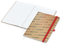 Match-Book White Bestseller Natura braun A4, rot