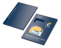Versandmappe Bestseller, 4/4farbig, mit Fenster