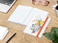 Match-Book Natura Bestseller, A5, Winkelkaro, Whit