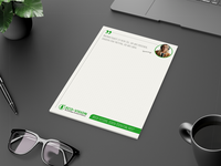 Schreibblock green+blue, A5, 50 Blatt