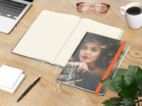 Match-Book Creme Bestseller Cover-Star matt A4, or