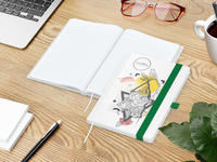 Match-Book Natura Bestseller, A5, Winkelkaro, Whit