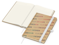 Match-Book Creme Bestseller Natura braun A5, weiß