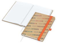 Match-Book White Bestseller Natura braun A5, orang