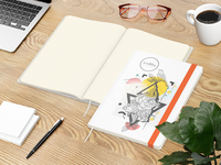 Match-Book Natura Bestseller, A4, Punktraster, Cre