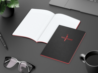 Tablet-Book Slim Bestseller, A5, rot