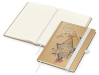 Match-Book Creme Bestseller Natura braun A5, weiß