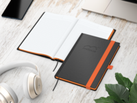Color-Book Bestseller inkl. Prägung A5, orange