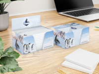 Pop-Up-Box Individuell, 100 × 72 mm, 500 Blatt