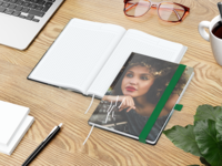 Match-Book White Bestseller Cover-Star gloss A5, g