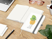 Match-Book green+blue, A5, Winkelkaro, Cover-Star 