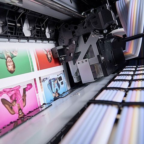 Digitaldruckverfahren Maschine